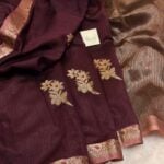 Arunthathi (Silk cotton) - Burgundy