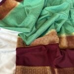 Rettapetta Heritage edition (Mysore silk) - Seafoam