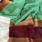 Rettapetta Heritage edition (Mysore silk) - Seafoam