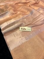 Kashi Vaibhavam (Banarasi soft silk) - Tan beige - Image 5