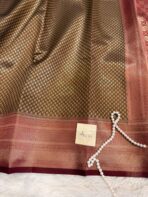Lakshmi (Semi silk) - Mocha brown - Image 3