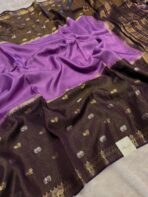 Shrivalli (Mysore silk) - Purple & Plum