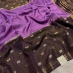Shrivalli (Mysore silk) - Purple & Plum
