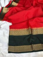 Rettapetta Heritage edition (Mysore silk) - Vermilion red