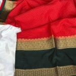 Rettapetta Heritage edition (Mysore silk) - Vermilion red