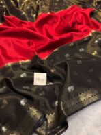 Shrivalli (Mysore silk) - Red & Black