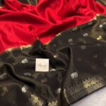 Shrivalli (Mysore silk) - Red & Black