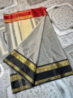 Mayilini (Banarasi soft silk) - Ganga Yamuna - Image 5