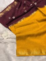 Shrivalli (Mysore silk) - Kaapi & Mustard - Image 2