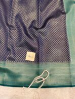 Lakshmi (Semi silk) - Royal blue - Image 3