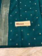 Lakshmi (Semi silk) - Royal blue - Image 5