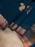 Arunthathi (Silk cotton) - Rama blue - Image 5