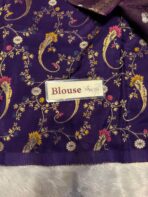 Shrivalli (Mysore silk) - Yellow & Wine - Image 6