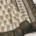 Sanata (Cotton Chanderi ) - Bottlegreen