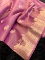 Kashi Vaibhavam (Banarasi soft silk) - Magenta - Image 2