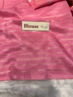 Shrivalli (Mysore silk) - Baby pink & Red - Image 6