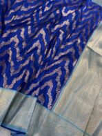 Nilambari (Soft silk) - Royal blue - Image 3