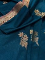Arunthathi (Silk cotton) - Rama blue - Image 4