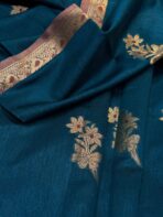 Arunthathi (Silk cotton) - Rama blue - Image 4