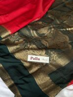 Rettapetta Heritage edition (Mysore silk) - Vermilion red - Image 6