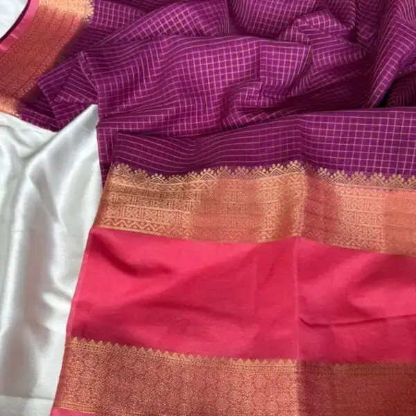 Rettapetta Heritage edition (Mysore silk) - Purple