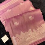 Kashi Vaibhavam (Banarasi soft silk) - Dusty rose