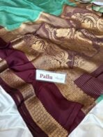 Rettapetta Heritage edition (Mysore silk) - Seafoam - Image 7