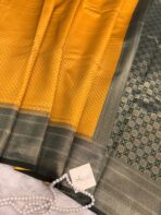 Lakshmi (Semi silk) - Mango yellow