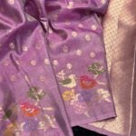 Mayura (Banaras silk) - Gulabi