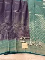 Lakshmi (Semi silk) - Royal blue - Image 2