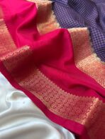 Rettapetta Heritage edition (Mysore silk) - Violet - Image 5