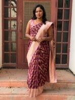 Nilambari (Soft silk) - Deep purple