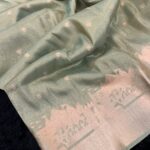 Kashi Vaibhavam (Banarasi soft silk) - Turquoise