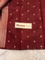 Lakshmi (Semi silk) - Mocha brown - Image 5