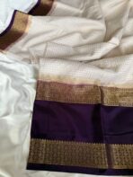 Rettapetta Heritage edition (Mysore silk) - Ivory