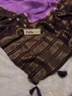Shrivalli (Mysore silk) - Purple & Plum - Image 6