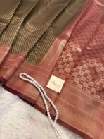 Lakshmi (Semi silk) - Mocha brown