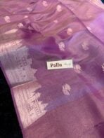 Kashi Vaibhavam (Banarasi soft silk) - Magenta - Image 5