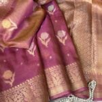 Mayura (Banaras silk) - Purple