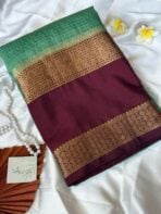 Rettapetta Heritage edition (Mysore silk) - Seafoam - Image 4