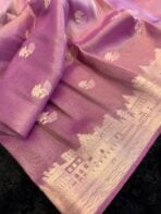 Kashi Vaibhavam (Banarasi soft silk) - Magenta - Image 4