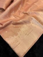 Kashi Vaibhavam (Banarasi soft silk) - Tan beige - Image 3