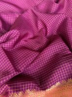 Rettapetta Heritage edition (Mysore silk) - Purple - Image 5