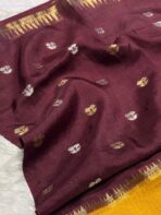 Shrivalli (Mysore silk) - Kaapi & Mustard - Image 5
