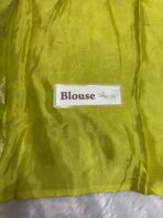 Shivanya (Mushru Kattan silk) - Lime green - Image 7