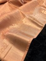Kashi Vaibhavam (Banarasi soft silk) - Tan beige - Image 2