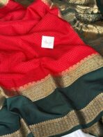 Rettapetta Heritage edition (Mysore silk) - Vermilion red - Image 3