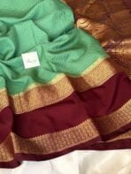 Rettapetta Heritage edition (Mysore silk) - Seafoam - Image 2
