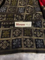 Shrivalli (Mysore silk) - Red & Black - Image 6
