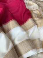 Rettapetta Heritage edition (Mysore silk) - Hot Pink - Image 2